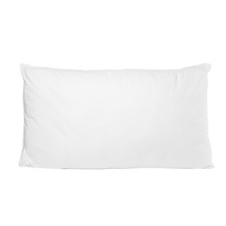 Royal Comfort Cotton 233 TC Luxury Signature Hotel Soft Hypoallergenic Pillow 50 x 90 cm White