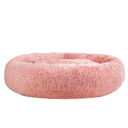 i.Pet Pet Bed Dog Cat 110cm Calming Extra Large Soft Plush Pink