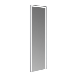 LED Full Length Mirror Standing Floor Makeup Wall Light Mirror 1.6M
