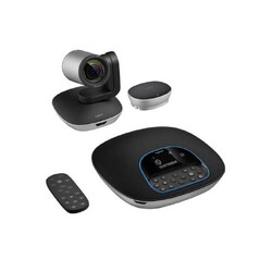 LOGITECH CC3500e Conference Cam Group HD Video Conferencing Webcam for Med-Large Meeting Rooms 1080p Pan Tilt Zoom Camera & Speakerphone BT NFC