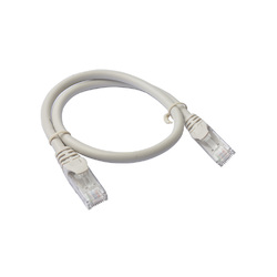 8WARE Cat6a UTP Ethernet Cable 25cm Snagless White