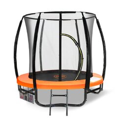 Kahuna Classic 6ft Outdoor Round Orange Trampoline Safety Enclosure