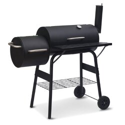 Wallaroo 2-in-1 Outdoor Barbecue Grill & Offset Smoker