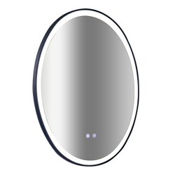 Oval Mirror LED Anti-Fog Illuminated Bathroom Living Room