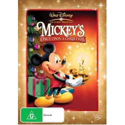 Mickey's Once Upon A Christmas DVD