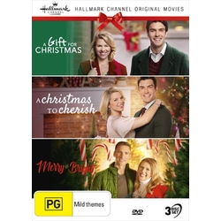 Hallmark Christmas - A Gift For Christmas /  A Christmas To Cherish / Merry and Bright - Collection DVD