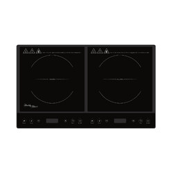 Double Induction Cooker w/ 2 Plates, 240C, 1000- 1400W