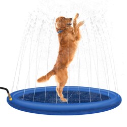 100cm Pet Sprinkler Water Splash Pad Dog/Cat Cooling Pond/Outdoor Toy