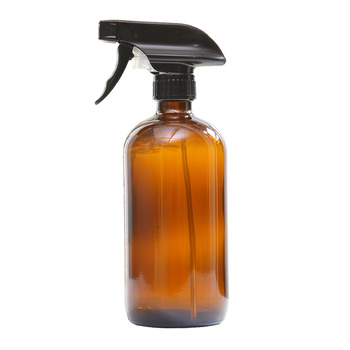 4x 500ml Amber Glass Spray Bottles Trigger Water Sprayer Aromatherapy Dispenser