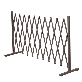 Garden Gate Safety Gate Metal Indoor Outdoor Expandable Fence Barrier Traffic