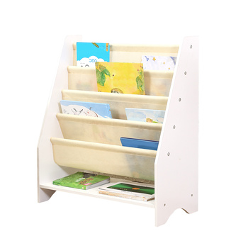 Kids Bookshelf Bookcase Magazine Rack Wooden Organiser Shelf Rack Children