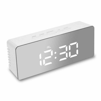 Digital Clock LED Display Desk Table Temperature Alarm Time Modern Home Decor