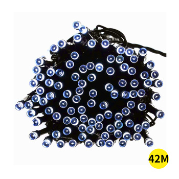 42M 400LED String Solar Powered Fairy Lights Garden Christmas D?cor Cool White