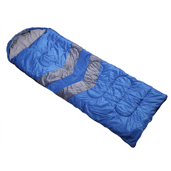Mountview Single Sleeping Bag Bags Outdoor Camping Hiking Thermal -10? Tent Blue