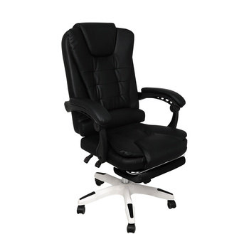 Gaming Chair Office Computer Seat Racing PU Leather Executive Footrest Racer