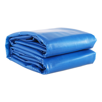 Solar Swimming Pool Cover 500 Micron Outdoor Bubble Blanket Heater Blue 8 X 4.2M