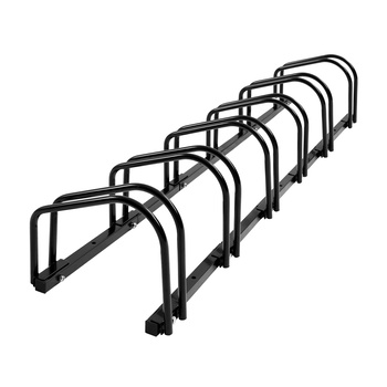 6 Bikes Stand Bicycle Bike Rack Floor Parking Instant Storage Cycling Portable