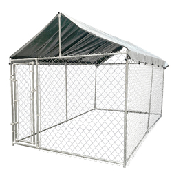 Dog Kennel Enclosure, Playpen Puppy Run Exercise Fence Cage