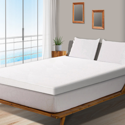 Double Size Bed Memory Foam Mattress Topper Soft 8cm Thick High Density Foam