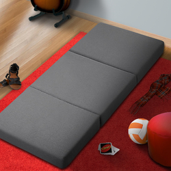 Single Size Folding High Density Foam Portable Bed Mattress Medium Firm 10CM