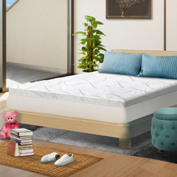 Single Size Bed COOL GEL Memory Foam Mattress Topper BAMBOO Cover 8CM Mat