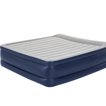 King Size Air Bed Inflatable Mattress Sleeping Mat 61CM Built-in Pump - Grey