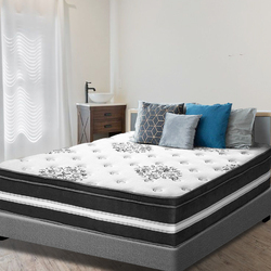 Single Size Bed Mattress Bed COOL GEL Memory Foam Euro Top Pocket Spring 34cm