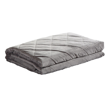 Anti Anxiety 9KG Weighted Blanket Gravity Blankets Adult Size - Grey 202x151cm