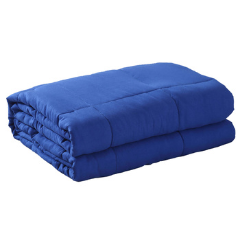 Weighted Blanket 7KG Heavy Gravity Deep Relax Adult Double Size - Navy