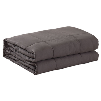 Weighted Blanket 9KG Heavy Gravity Deep Relax Adult Double Size - Grey