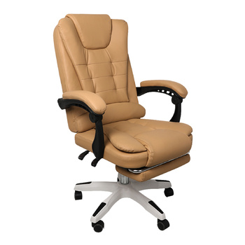 Executive Gaming Office Chair Computer Seat Racing PU Leather Footrest Racer