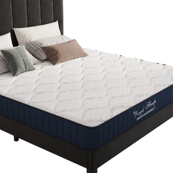 Royal Sleep Bed Mattress Memory Foam Bonnell Spring Medium Firm 16cm