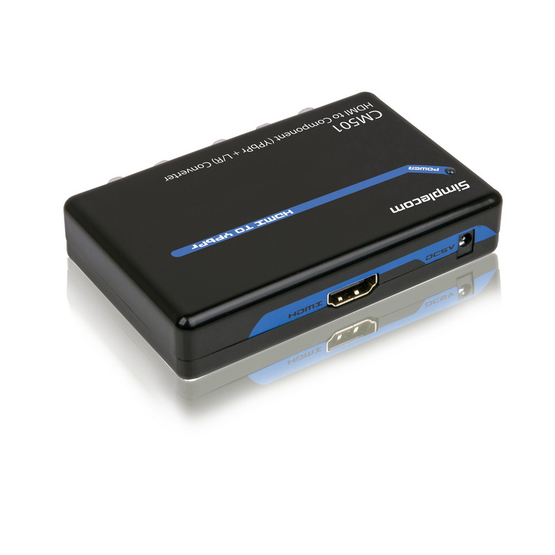 Simplecom CM501 HDMI to Component Video (YPbPr) and Audio (L/R) Converter