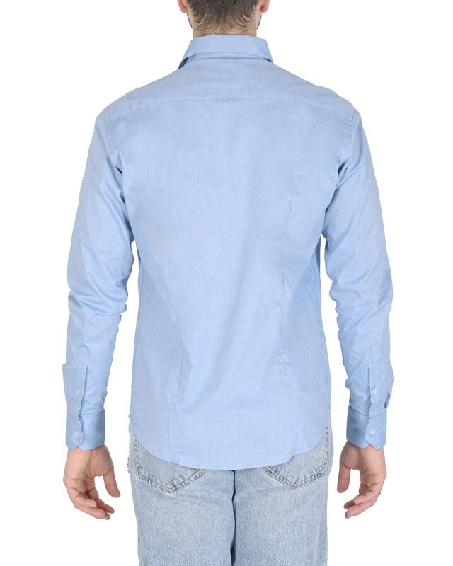 Light Blue Cotton Shirt - 41 EU