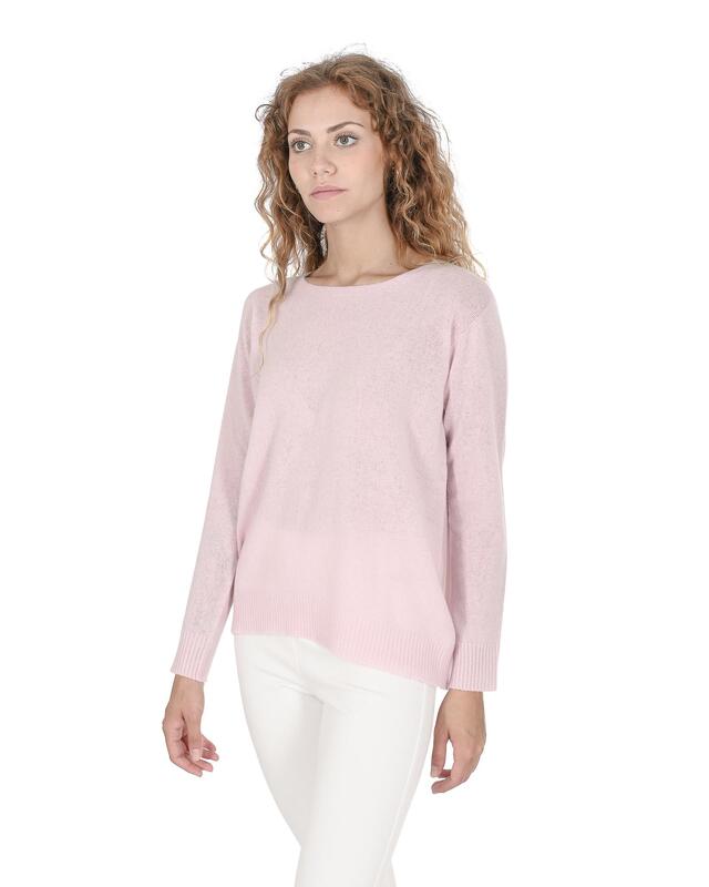 Square Neck Cashmere Sweater - XL