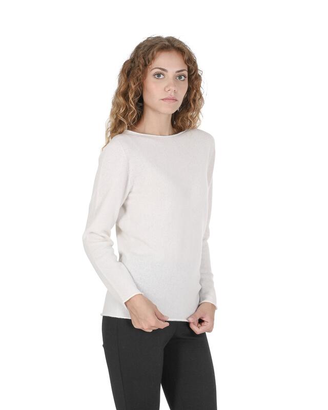 Cashmere Boatneck Sweater - Premium Quality Italian Craftsmanship - M