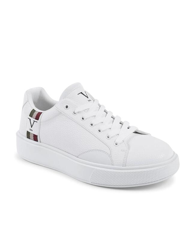 Synthetic Leather Sneakers - 44 EU