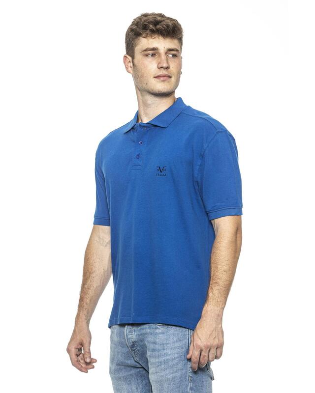 Polo Shirt with Embroidered Detailing - L