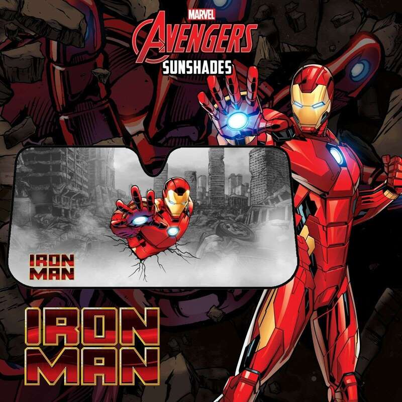 Marvel Avengers Sun Shade [150cm x 70cm] - IRON MAN