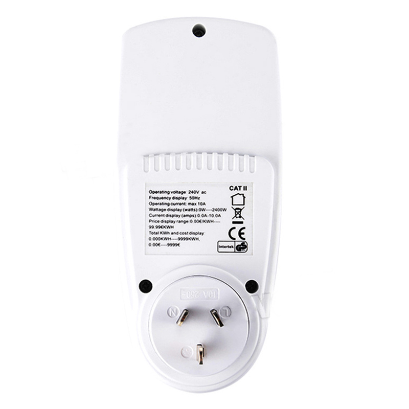 AU Power Energy Consumption Watt Meter Electricity Usage Monitor Equipment 240V