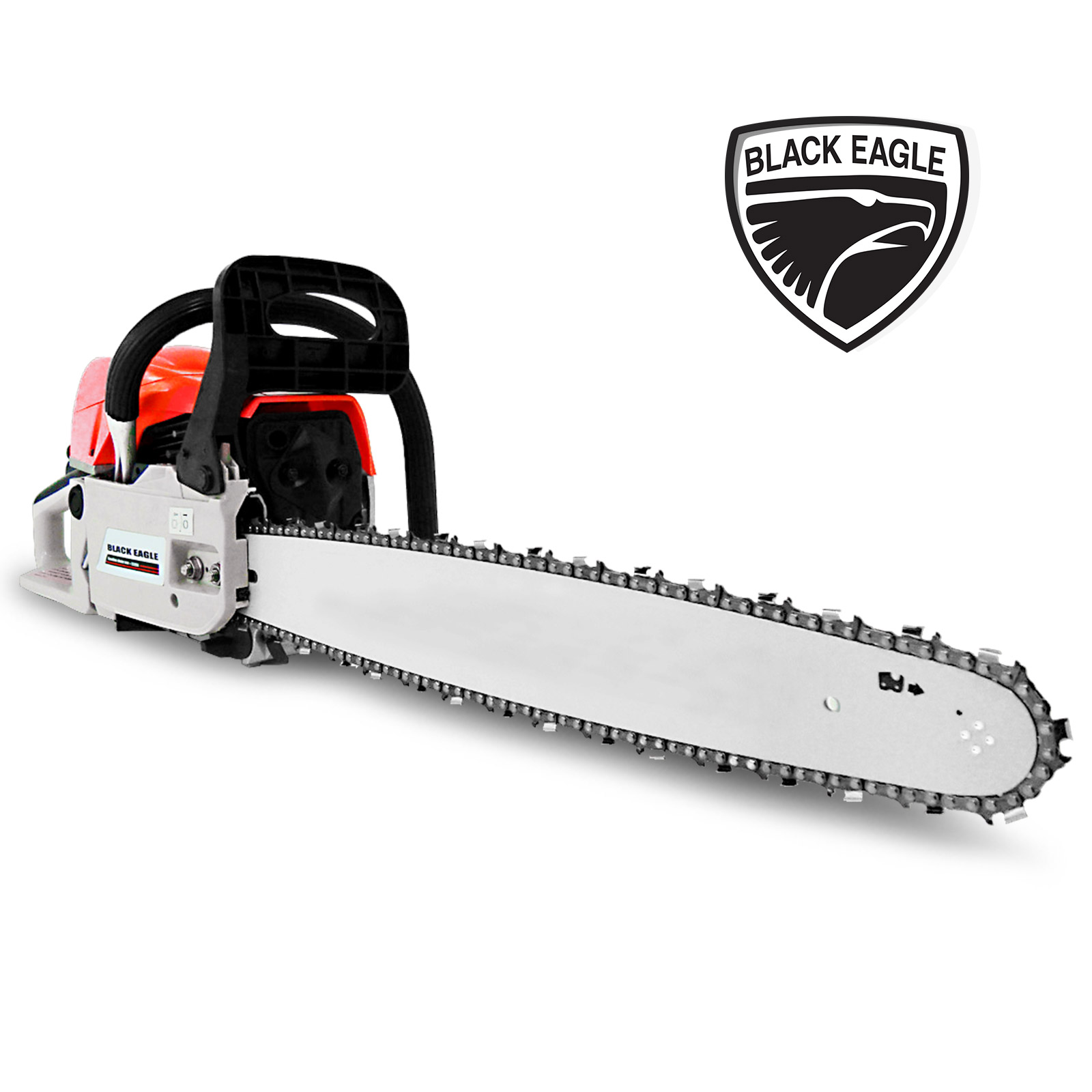 NEW BlackEagle 58cc Commercial Petrol Chainsaw EStart 20" Chain Saw Tree Pruning