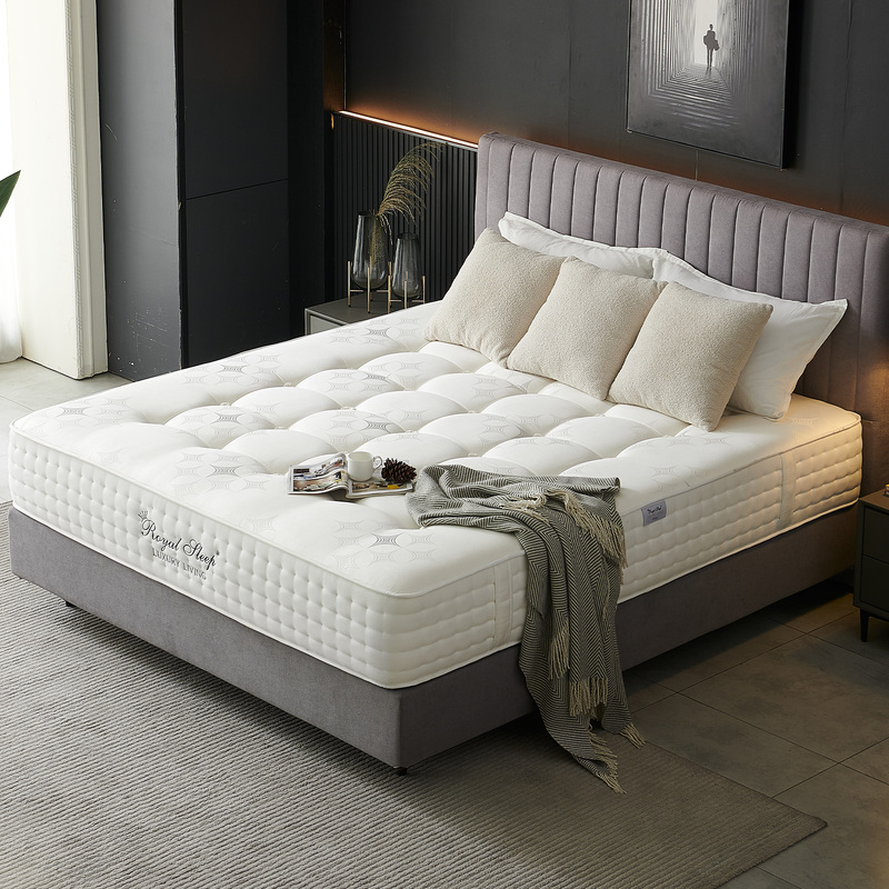 Royal Sleep SINGLE Mattress Firm Bed Tight Top 7 Zone Spring Latex Foam