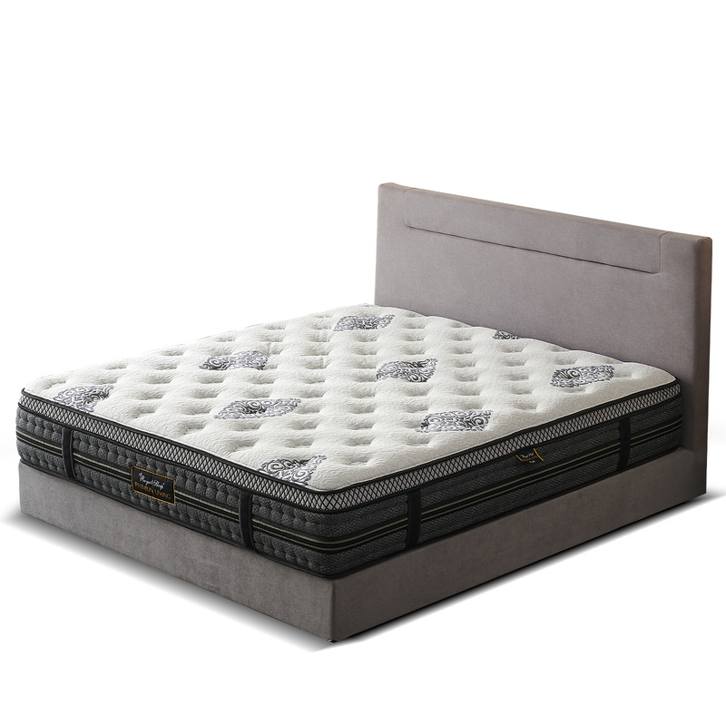 Royal Sleep SINGLE Mattress Plush Firm Bed Euro Top 7 Zone Spring Memory Foam