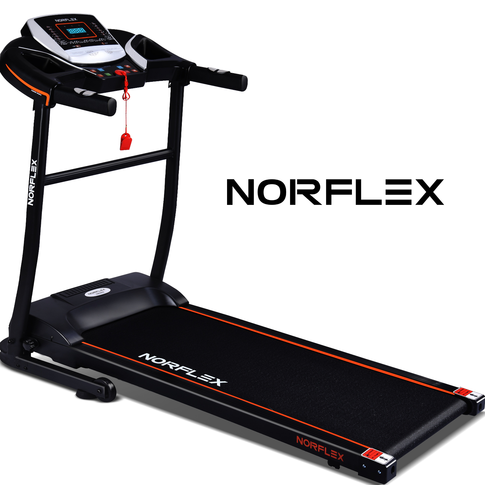 NORFLX Electric Treadmill Home Gym Ball Exercise Machine Fitness Equipment