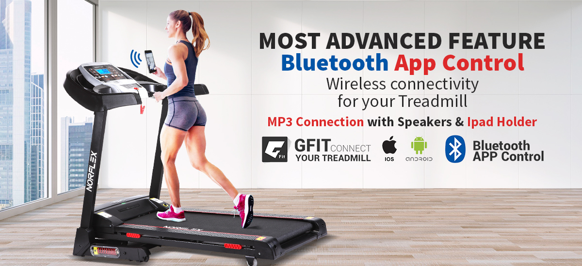 Norflx 2 5 Chp Electric Treadmill With Auto Incline For Sale