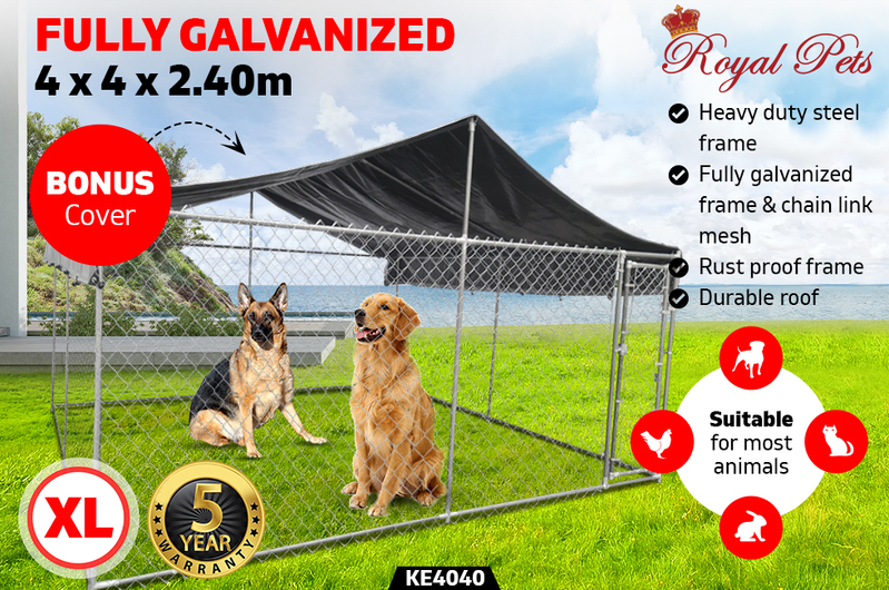 NEW Pet Dog Enclosure Kennel Playpen Puppy Run Exercise Fence Cage Play Pen A3