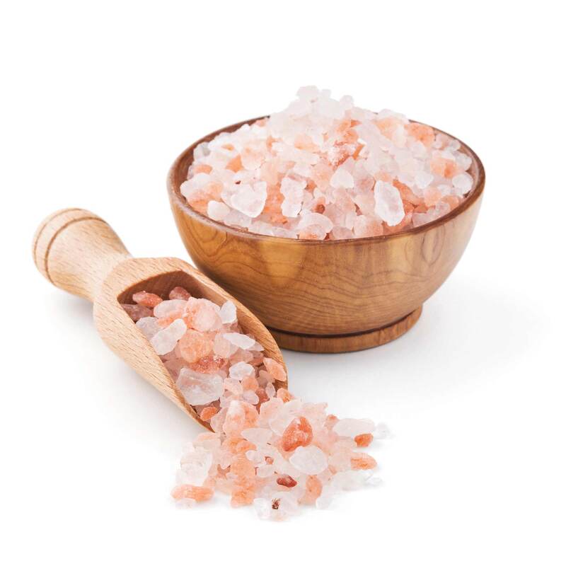 200g Pink Himalayan Bath Salts - Natural Crystal Rocks - Spa Therapy Body Scrub