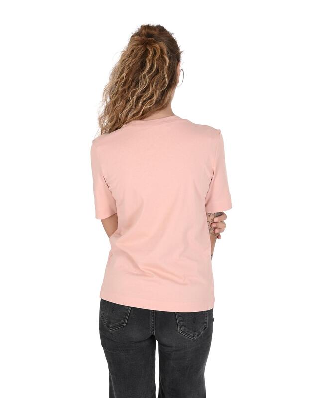 Powder Pink Cotton T-Shirt - 42 EU