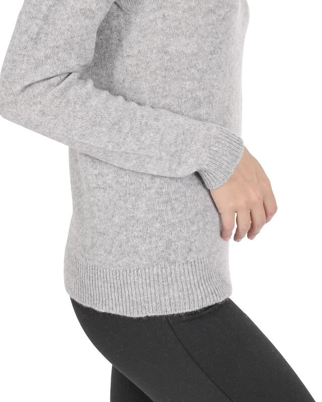 Cashmere Womens Turtleneck Sweater - Made in Italy - S