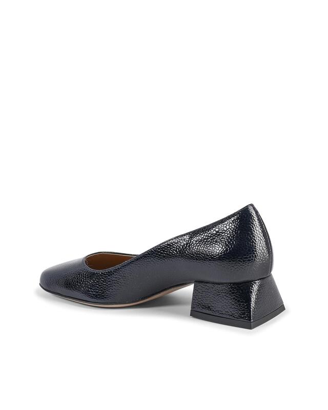 Leather Heeled Ballerina Shoes - 39 EU